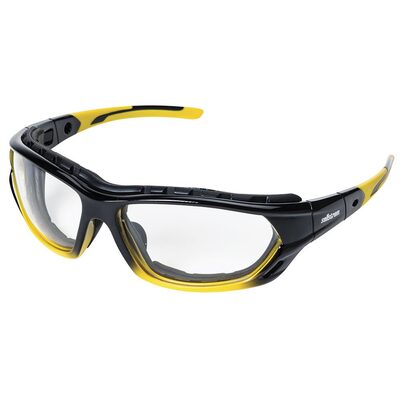 Sellstrom Safety Glasses - XPS530 Series - Clear Lens with 1.5 Bifocal - Yellow/Black Frame - Sta-Clear&reg; AF/HC -  Sealed
