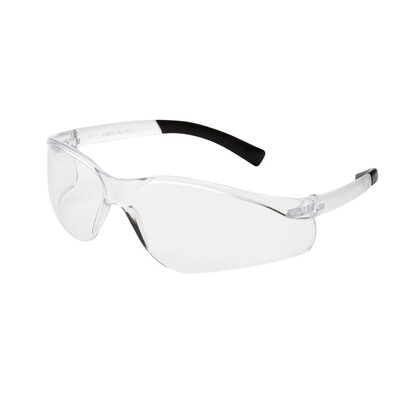 Sellstrom Safety Glasses - X330 Series - Clear Lens - Clear Frame - Hard Coated