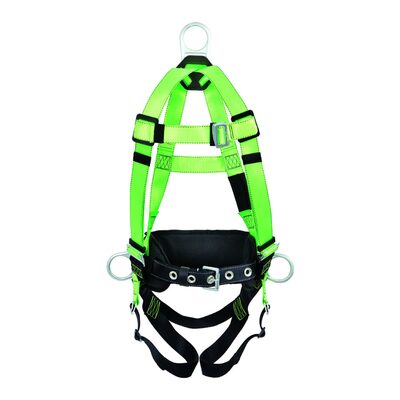 PeakWorks Contractor Harness with Positioning Belt - 3D - Class AP - Size L