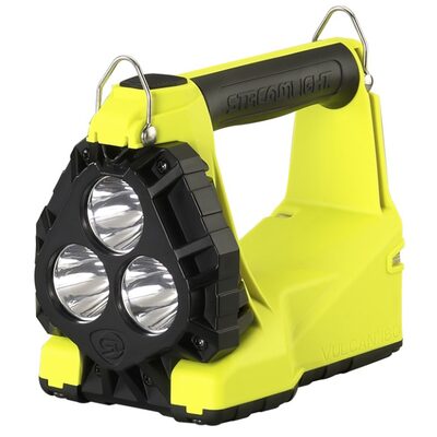 Streamlight Vulcan 180 Standard System (Div 2) - 120V/100V AC/12V DC - Includes Quick Release Shoulder Strap - Yellow