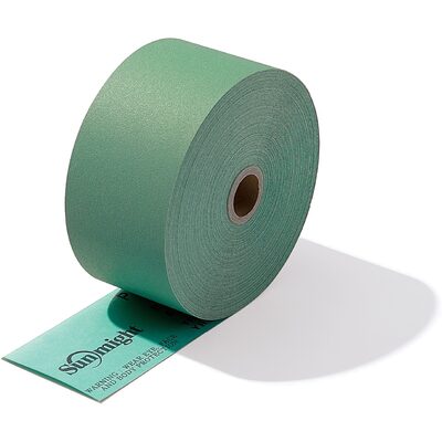 Sunmight USA Corporation Film 22111 Open Coated Sheet Roll, 2-3/4 in W x 45 yd L, P220 Grit, Premium Aluminum Oxide Abrasive