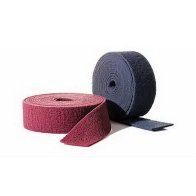 Sunmight USA Corporation 80400 Scuff Roll, 4 in W x 10 yd L, Ultra Fine, Gray