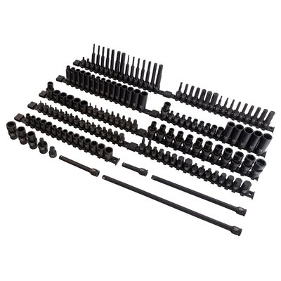 SUNEX 145 Piece 3/8" Dr Master Impact Socket Set