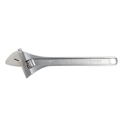 SUNEX 18 inch Chrome Adjustable Wrench