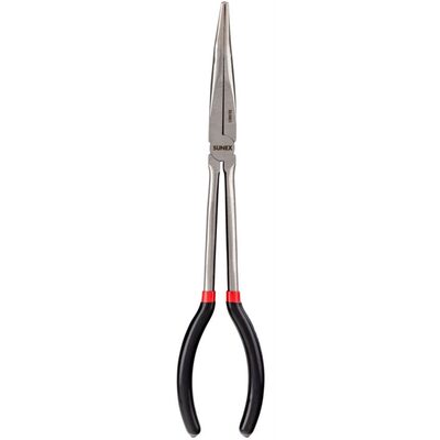 SUNEX 11 Inch Long Reach 45 Degree Bent Nose Plier