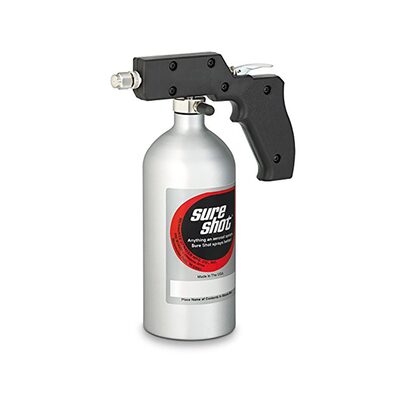 Milwaukee Sprayer M2400 - Anodized Aluminum Sprayer with Adjustable Nozzle, Black or Silver