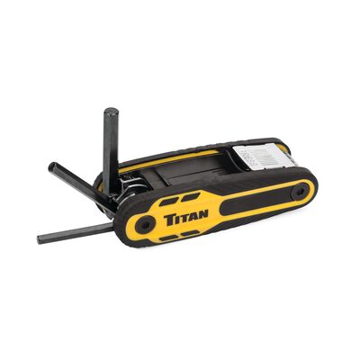 Titan 8 pc. Locking Metric Hex Key Set