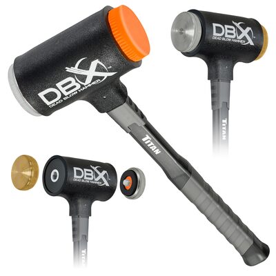 Titan DBX 28 oz. Hammer Set with Replaceable Striking Faces