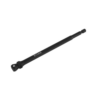 Titan 10 pk. 1/4 in. Dr. 6 in. Wobble Socket Adapter