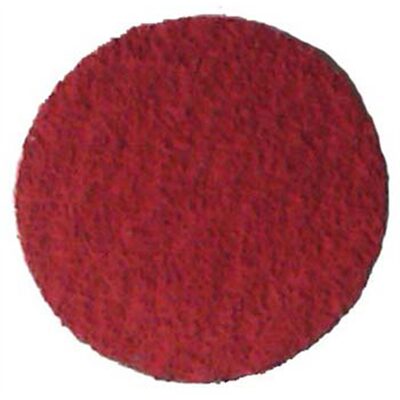 3" Red Ceramic Disc - 50 Grit, Abrasive, (25/Box)