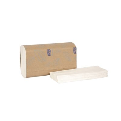 Tork Molnlycke Xpress 101293 Multi-Fold Hand Towel, 9-1/2 in L x 9.13 in, 189, Recycled Fiber/Paper, White, 2 Plys