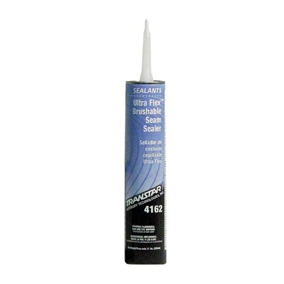 Transtar Autobody Products 4162 - Ultra Flex Brushable Seam Sealer - 11 oz Cartridge - Gray - Liquid
