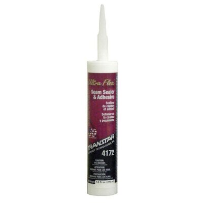 Transtar Autobody Products 4172 - Ultra Flex MS Premium Seam Sealer and Adhesive - 11 oz Cartridge - Tan - Solid Paste