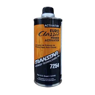 Transtar Autobody Products 7254 - Activator - 1 qt Can - Clear to Pale Yellow - Liquid - Use With: Euro Classic Primer