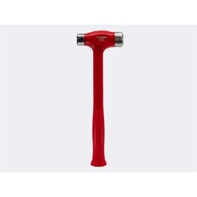 Trusty Cook Inc. 36 oz Flat-Flat Dead Blow Hammer - Model TC36BPF - Red
