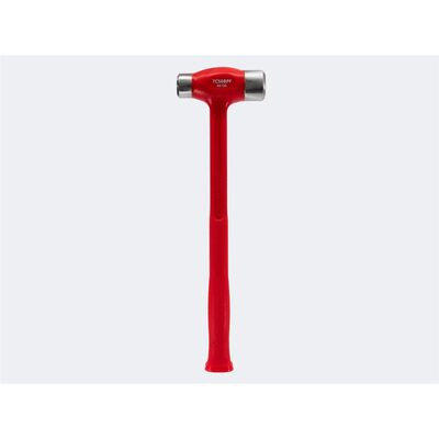 Trusty Cook Inc. 50 oz Flat-Flat Dead Blow Hammer - Model TC50BPF - Red