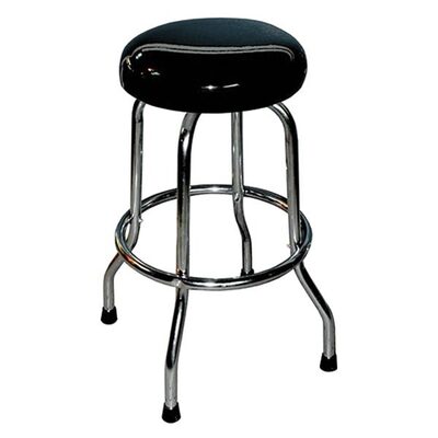 Traxion 4-110 Black Swivel Counter Stool with DuraGloss Top