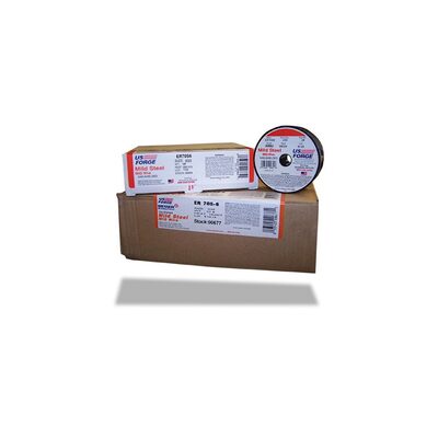 U.S. FORGE INC. 00652 MIG Wire, 0.023 in Dia, 70S-6 Solid Mild Steel Wire, 2 lb