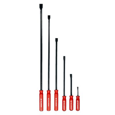 Ullman Devices Corp. Handled Pry Bars - Set Of 6 (8", 12", 18", 24", 32" And 36")