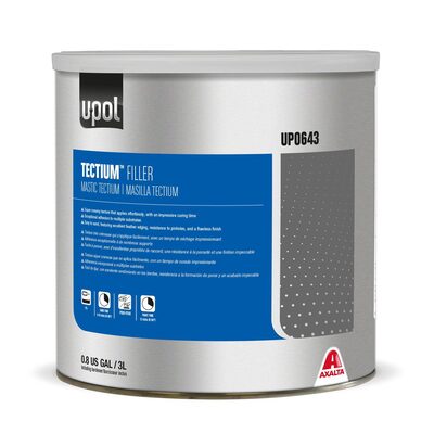 U Pol Products TECTIUM Lightweight Filler, 0.8 Gal