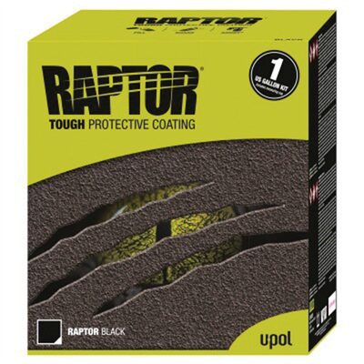 U Pol Products RAPTOR UP4807 National Rule Raptor Kit, 1 gal Bottle, White, 3:1 Mixing, 125 sq-ft Coverage