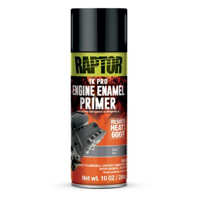 U Pol Products RAPTOR Engine Enamel Primer Gray 10oz