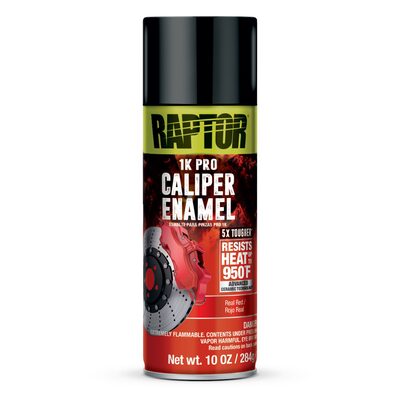 U Pol Products RAPTOR Caliper Enamel Real Red 10oz