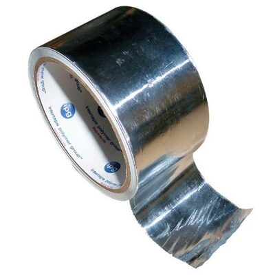 Urethane Supply Co. Polyvance 6482 Aluminum Tape, 10 yd x 2 in, 3 mil THK