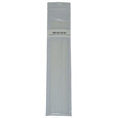 Urethane Supply Co. Polyvance R02-07-03-NT Welding Rod, 12 in L x 13/16 in W x 1/16 in THK, Flat, Polypropylene, Natural