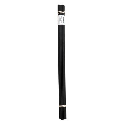 Urethane Supply Co. Polyvance R03-01-03-BK Welding Rod, 1/8 in Dia x 12 in L, Round, ABS, Black