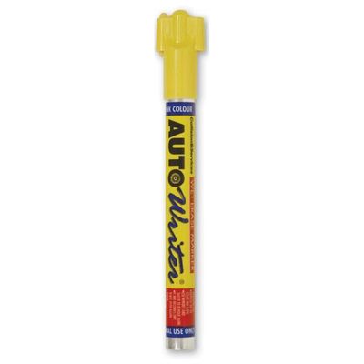 US Chemical Auto Writer 37003 Marker Yellow
