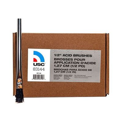 US Chemical 83144 Acid Brush, 6 in L, #2 Brush
