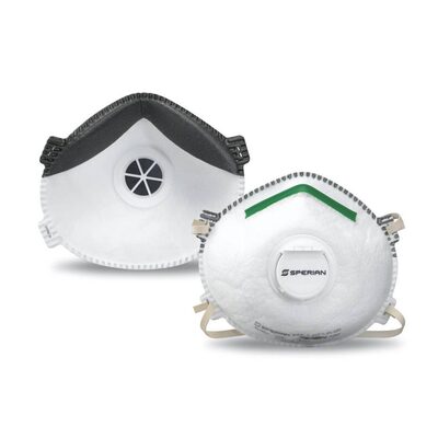 Uvex Sperian Saf-T-Fit Plus N95 Disposable Respirator with exhalation valve, 10 per box - RWS-54007