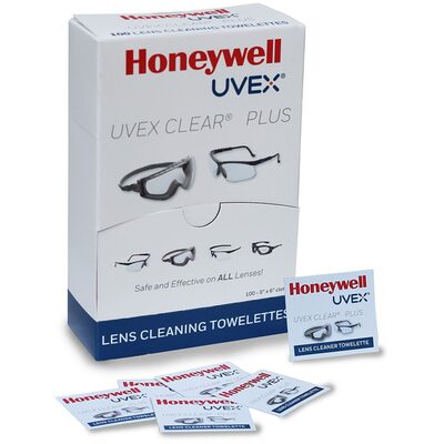 Uvex Clear Plus Towelettes - S470