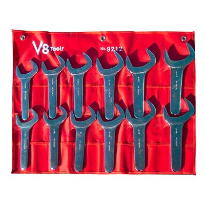 V-8 Tools 12 PC JUMBO SERVICE WRENCH SET SAE