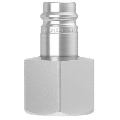 Vacula Nipple; Eurostandard 3/8" Body Size; 3/8" Female NPT