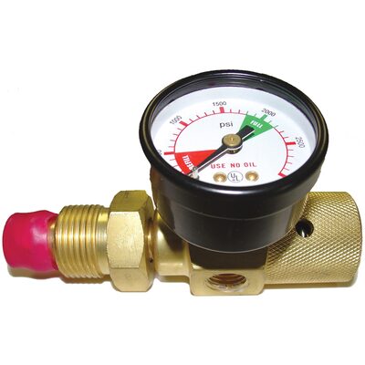 VACUTEC PRE-SET GAS FLOW REGULATOR 100PSI