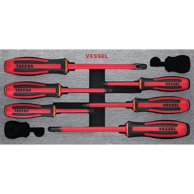 Vessel Tools No.960 Megadora Insulated Screwdriver 6pcs set EVA