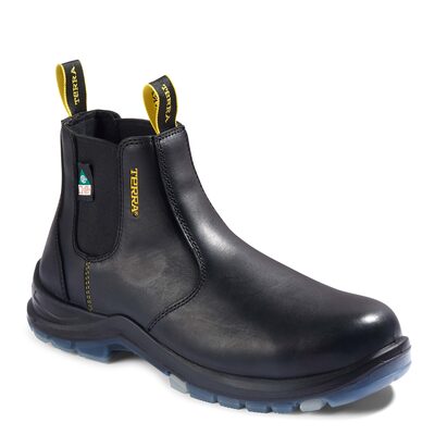 Workwear Outfitters Terra Murphy Chelsea Composite Toe EH Black Boot Size 8.5