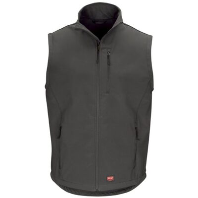 Workwear Outfitters Soft Shell Vest -Charcoal-4XL