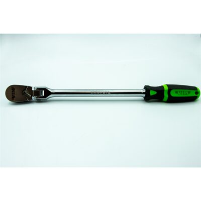 VIM Tools 3/8 Inch Drive 14 Inch Heavy Duty 90T Flex Head Ratchet