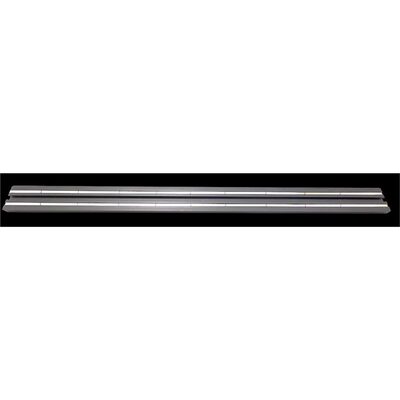 VIM Tools 24 Inch Black Magrail with Lift Ring, No Studs Supplied, Clear Tube Packaged