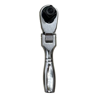 VIM Tools 3/8 Inch Drive Nano Flex Ratchet - 3.5 Inch OAL