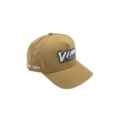 VIM Tools PVC Vintage White  VIM Logo & 1931 - Tan Hat