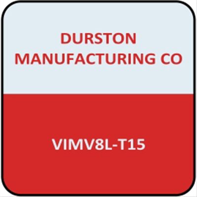 VIM Tools T15 TORX Driver 8 Inch OAL, 1/4 Inch Square Drive Holder