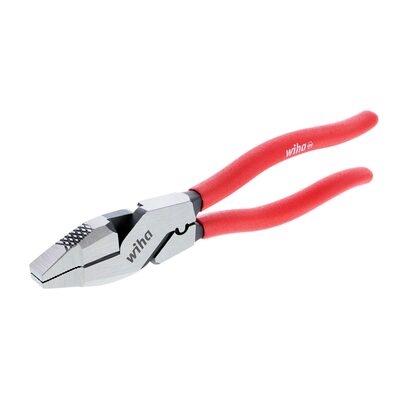 Wiha Tools Classic Grip DynamicJoint Lineman's Pliers with Crimpers - 9.5" OAL.