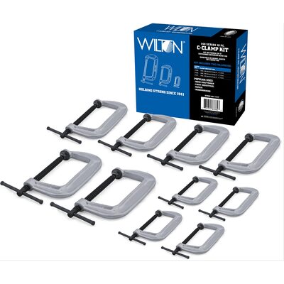 Wilton 10-Piece 140 Series C-Clamp Kit