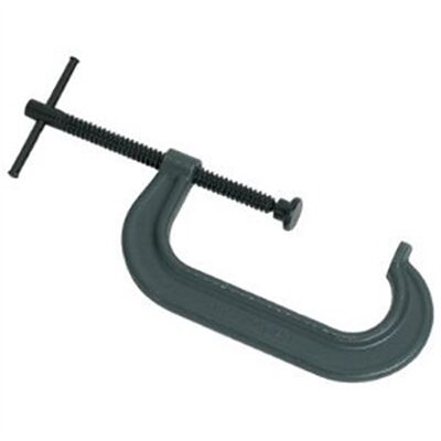 Wilton 806 - 800 Series Standard Depth Drop Forged C-Clamp, 0 - 6&rdquo; Opening, 2-15/16&rdquo; Throat