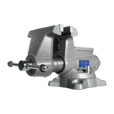 Wilton 855M - Mechanics Pro 5-1/2" Jaw Width, Round Channel Vise with Swivel Base
