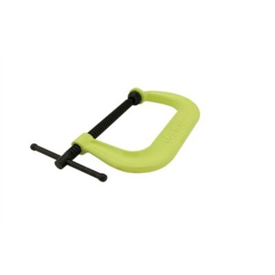 Wilton 404SF - 400 Series Hi-Vis Safety C-Clamp, 0 - 4-1/4&rdquo; Opening, 3-1/4&rdquo; Throat Depth
